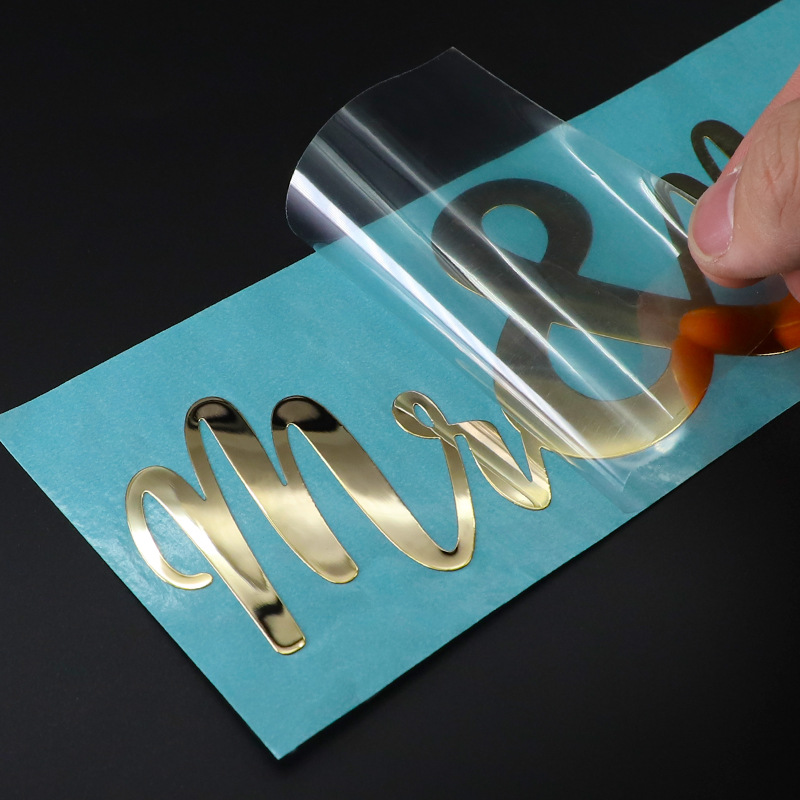 3D Printing Glass - Personal Logo Print Metal 3D Gold