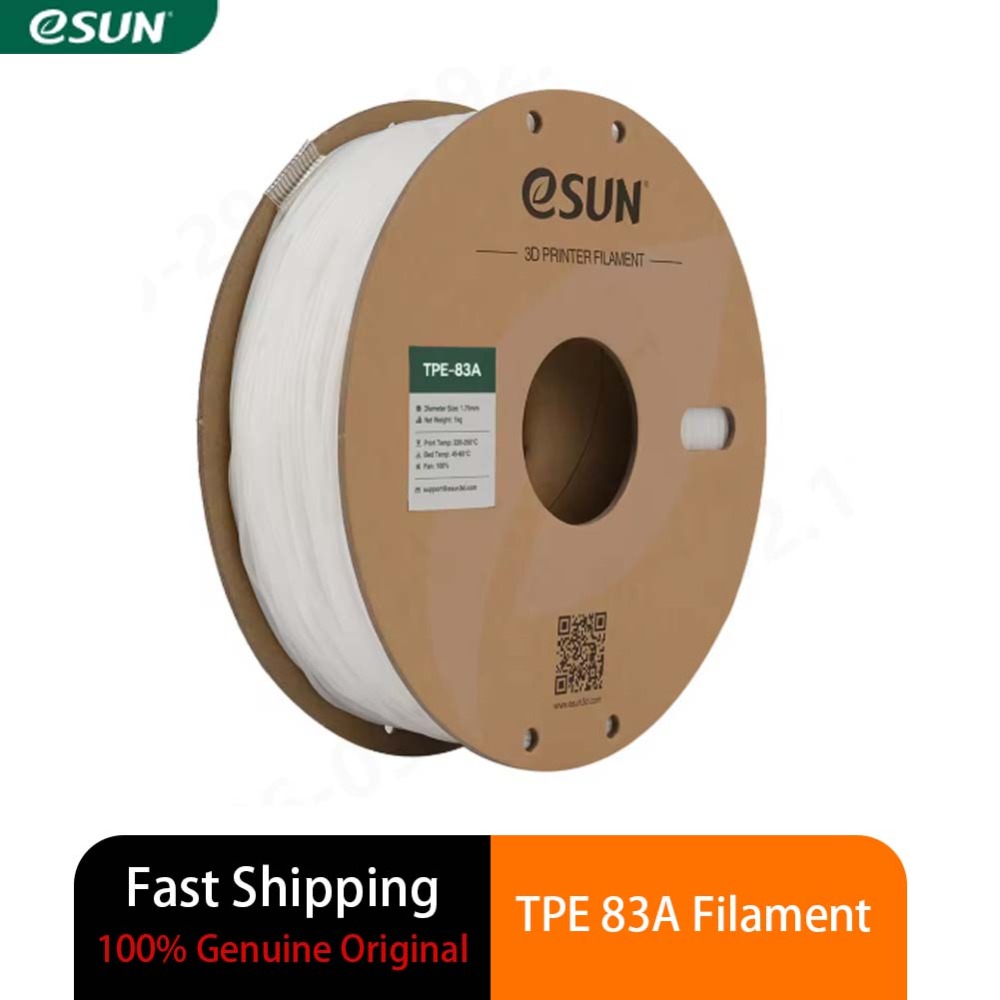 3D Printing Tpe - ESUN 83A Flexible TPE Filament 1.75mm