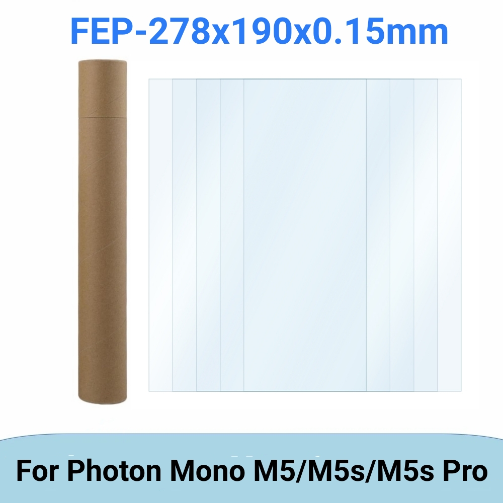 3D Printer Resin - 5 Pcs FEP Film 10.1 Inch