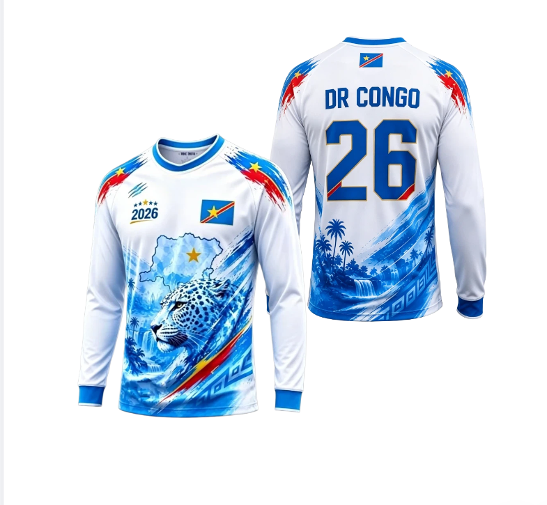 3D Printing Kpop - 2026 Congo round neck long sleeved