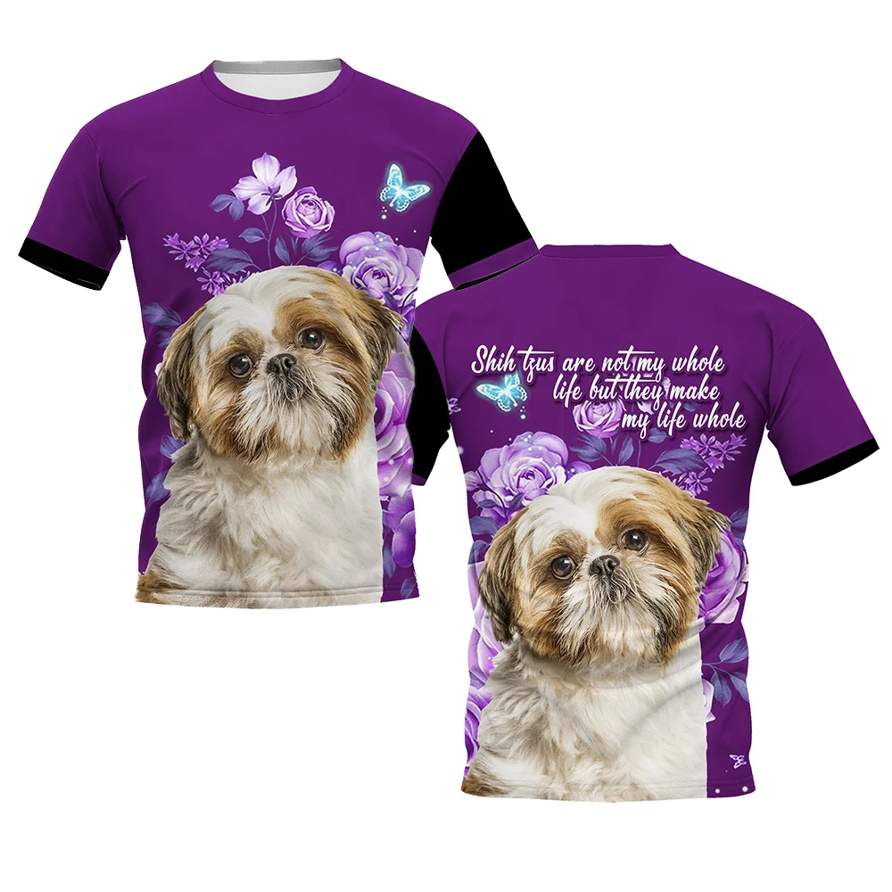 3D Printing Maket - HX Shih Tzu T-shirts Dog Make