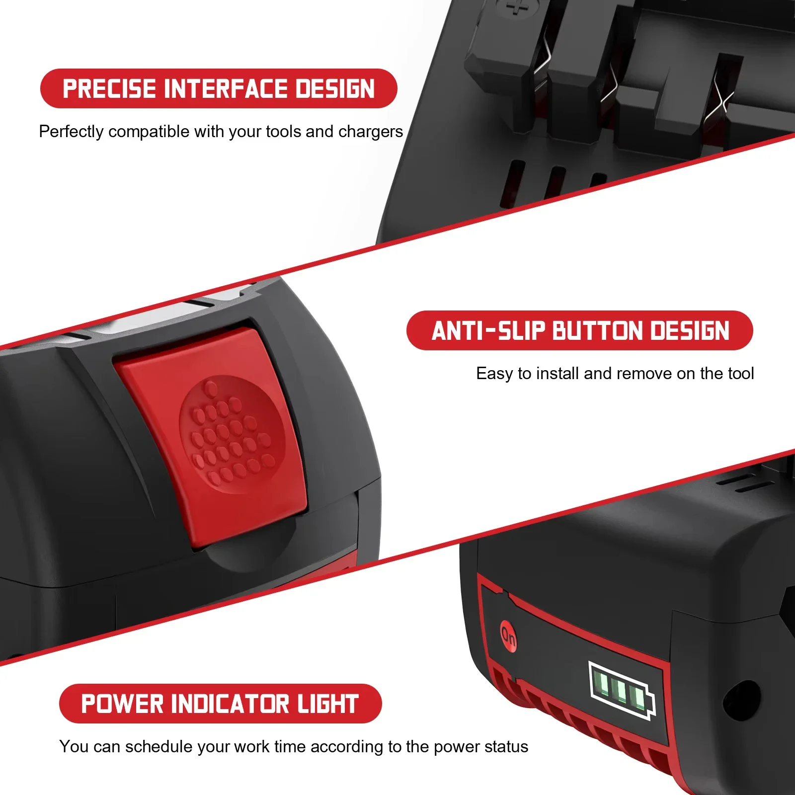 2 Pack 10.0Ah Cordless Power T - Bosch Drill Gsb 18V recension och pris