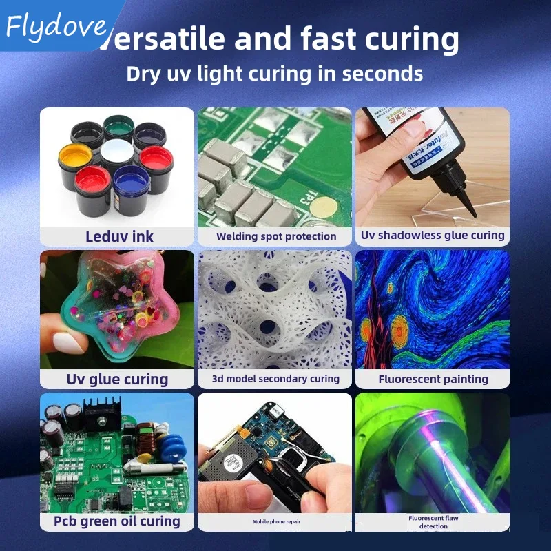 UV Curing Lamp Hand Point Spot - 3D Printing Uv Resin recension och pris