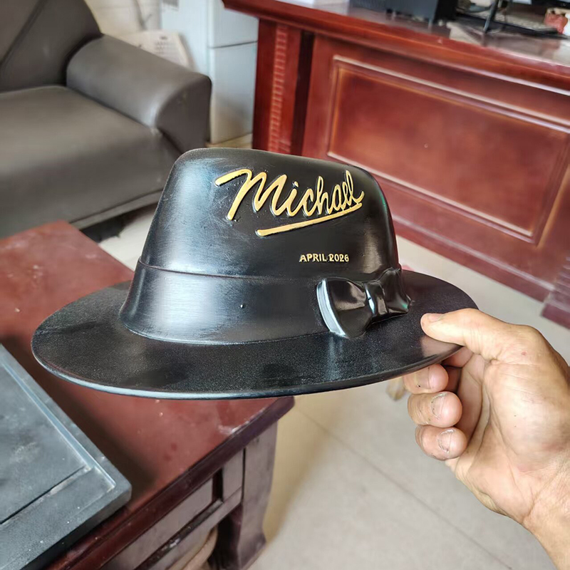 Black Hat Shaped Popcorn Bucke - 3D Printing With Pp recension och pris