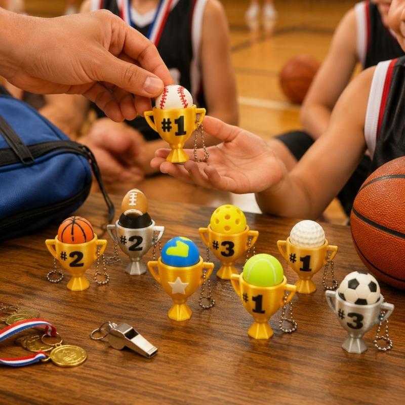 3D Printed Sports Ball Trophy  - 3D Printing Use recension och pris