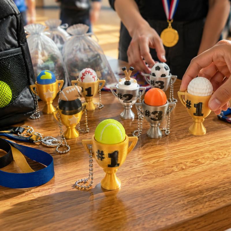 3D Printed Sports Ball Trophy  - 3D Printing Use recension och pris