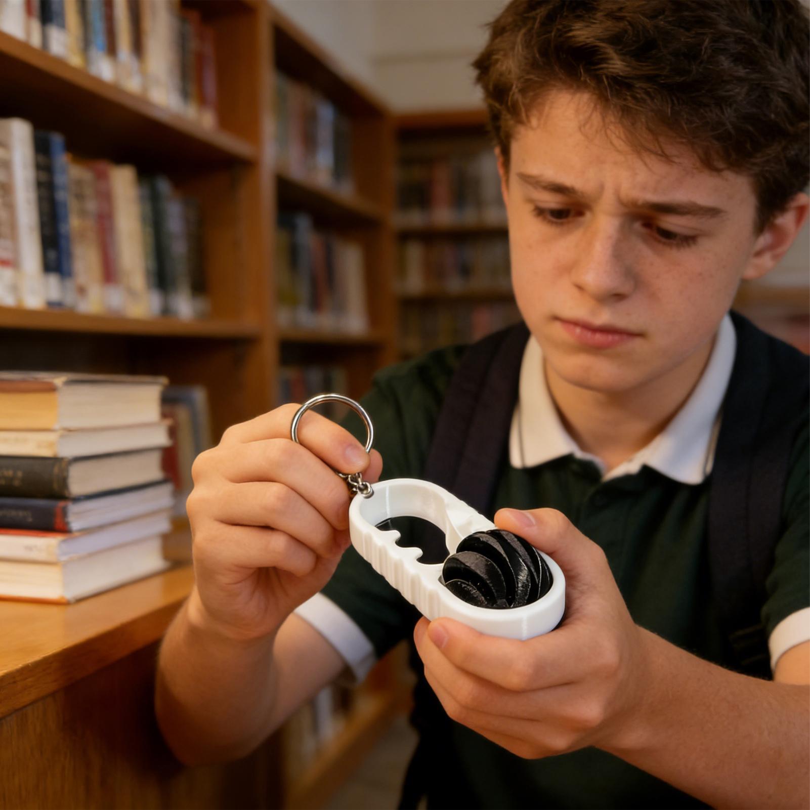 Key Chain Fidget 3D Printed Ro - 3D Printing With Pp recension och pris