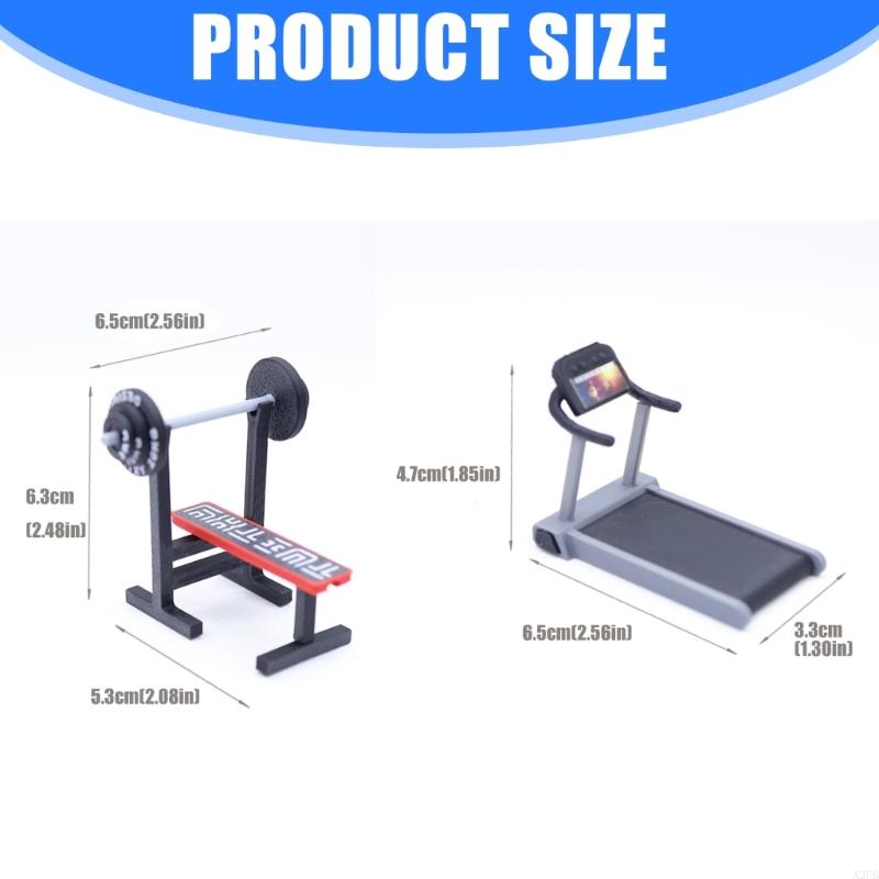 1/12 Scale Miniature Gym Equip - 3D Printing House recension och pris