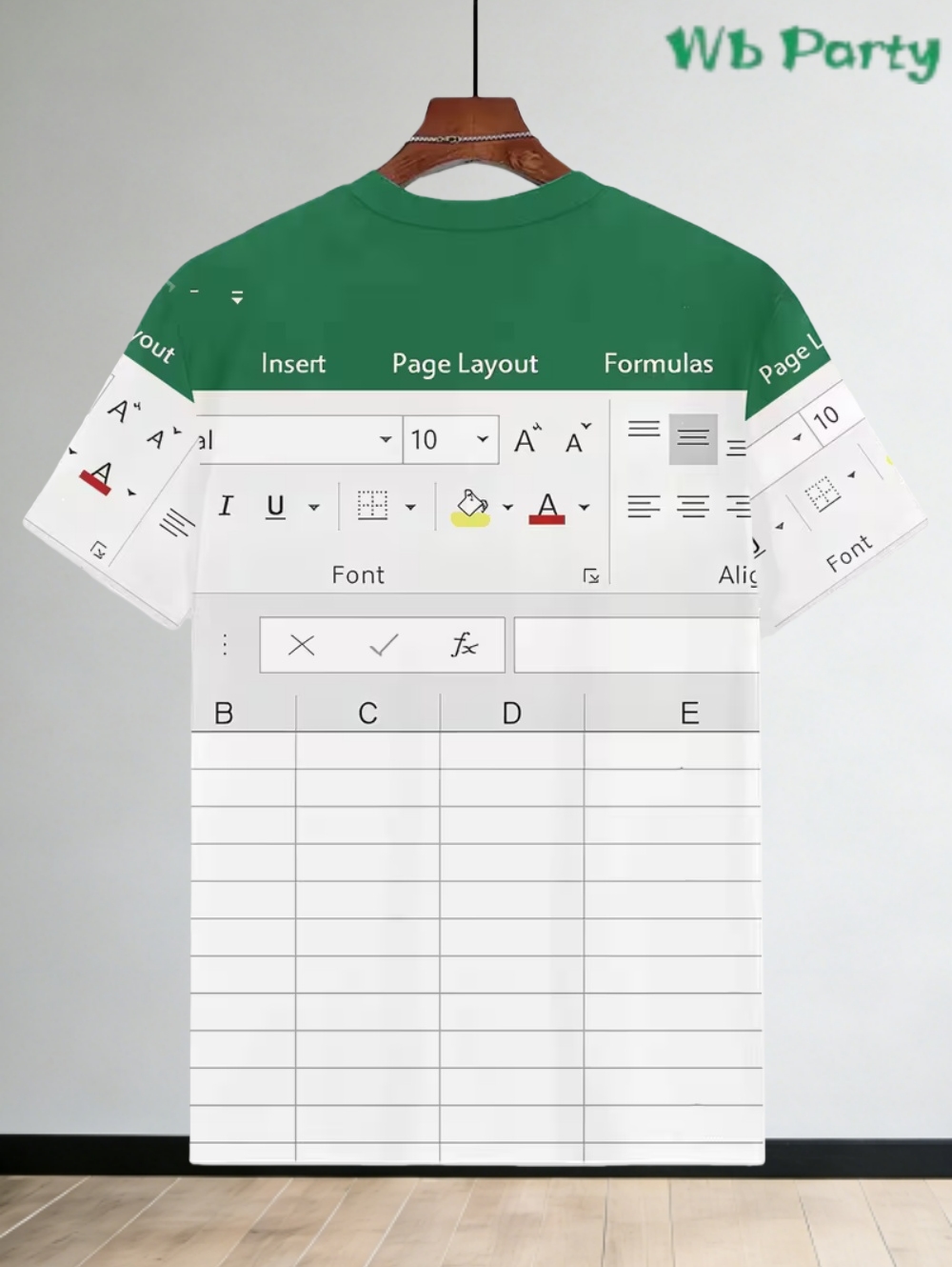Casual Excel Tshirt for Men 3D - 3D Printing Design Software recension och pris