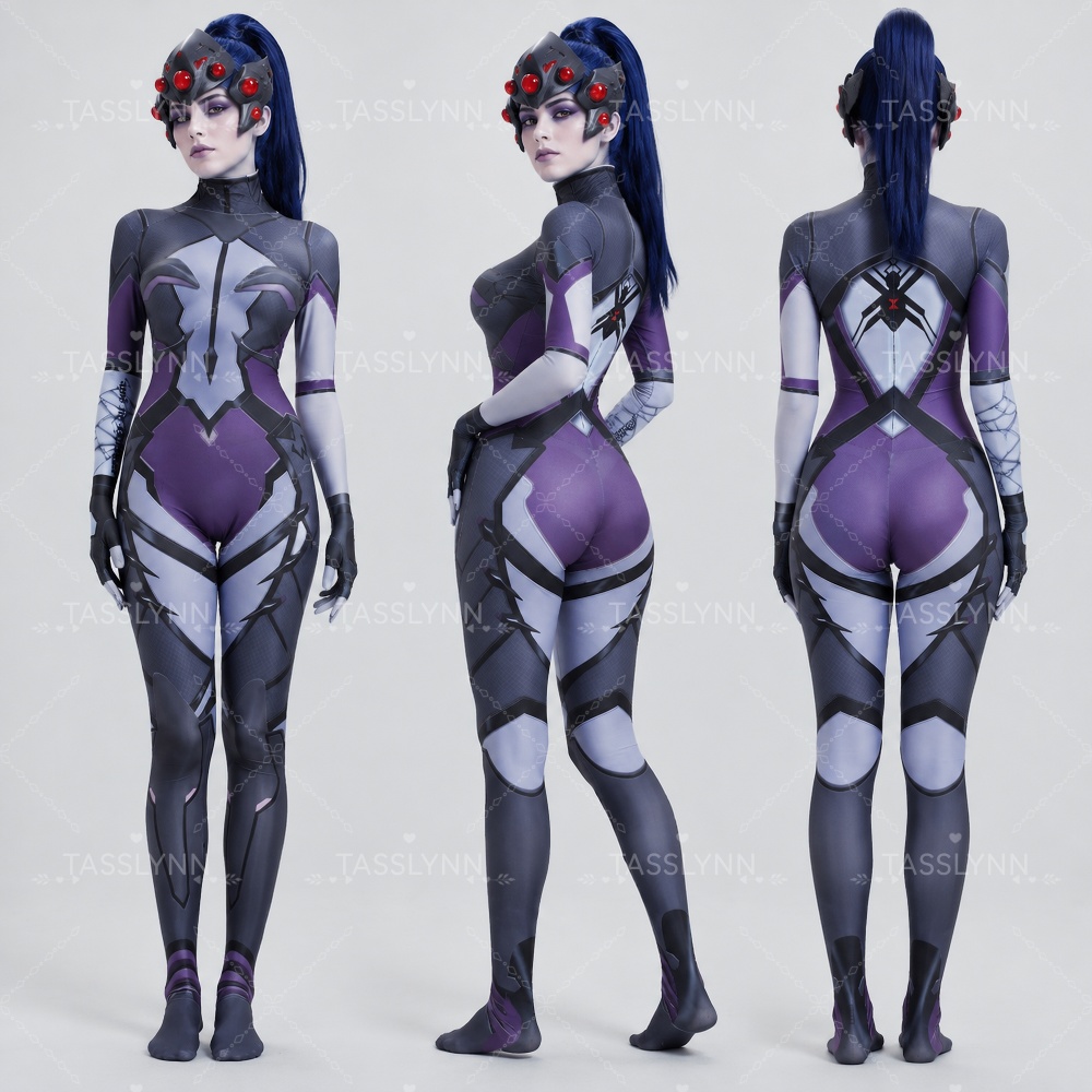Overwatch Widowmaker Dark Purp - 3D Printing Games Free recension och pris