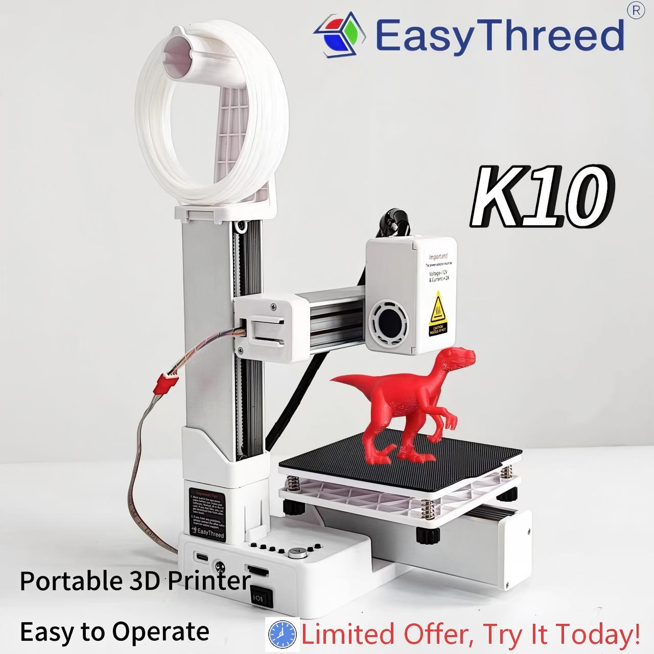 K10 Entry Level 3D Printer Min - 3D Printing Design Software recension och pris