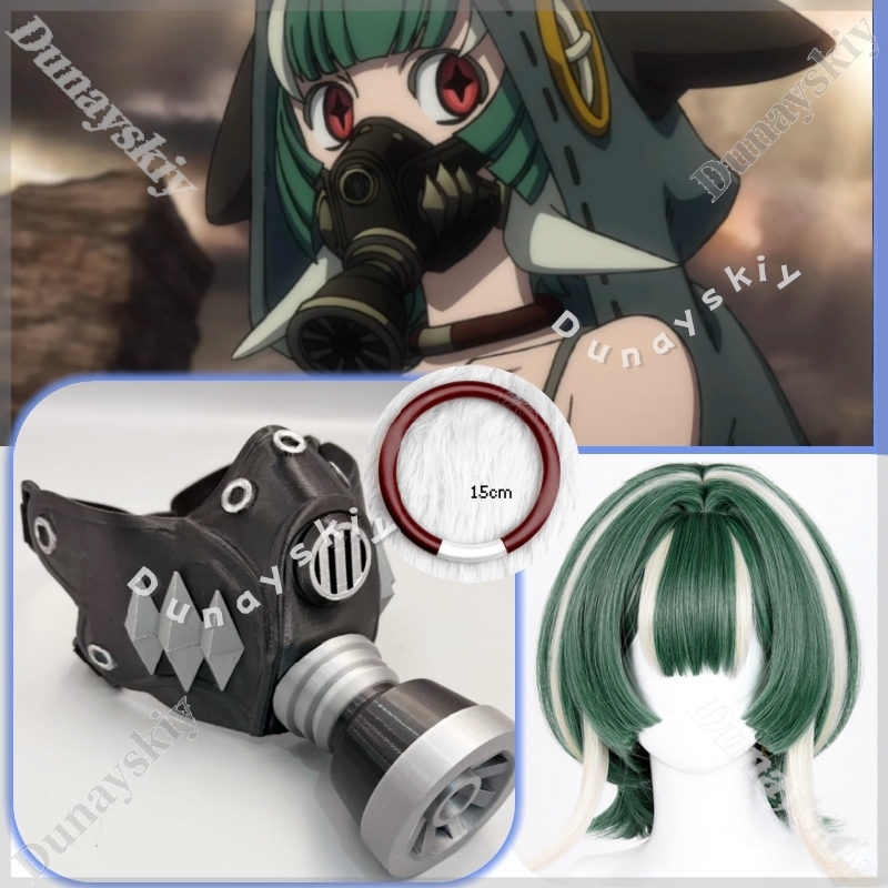 Guita Cyberpunk Gas Mask Green - 3D Printing Mask recension och pris