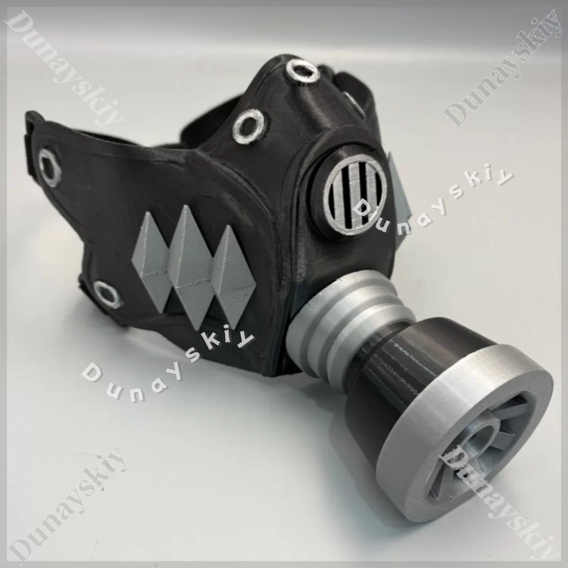 Guita Cyberpunk Gas Mask Green - 3D Printing Mask recension och pris