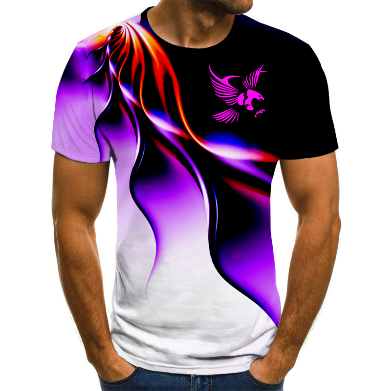 2022 Eagle 3D Print Men's T-sh - 3D Printing Eagle recension och pris