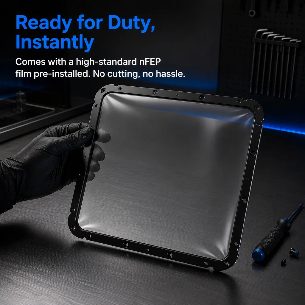 Reusable Metal Frame Release F - Resin Vat Film Replacement recension och pris