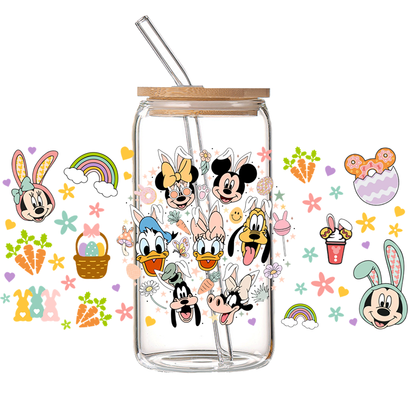Disney Stitch Mickey Winnie Th - 3D Printing Glass recension och pris