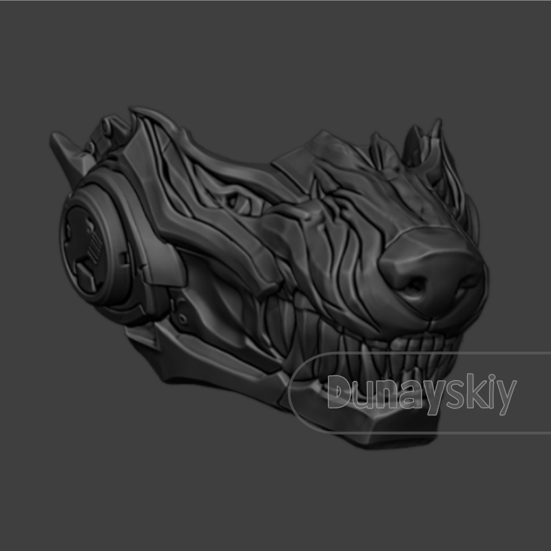 Love and Deepspace Valko Wolf  - 3D Printing Mask recension och pris