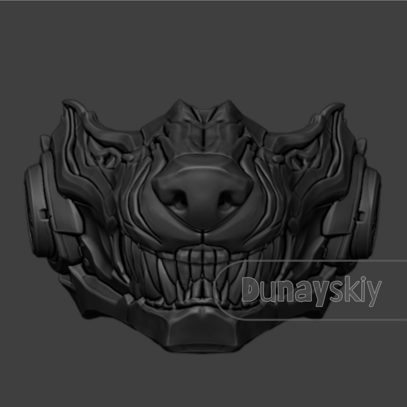 Love and Deepspace Valko Wolf  - 3D Printing Mask recension och pris