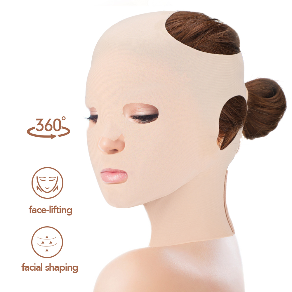Reusable 3D Face Lift Sleeping - 3D Printing Mask recension och pris
