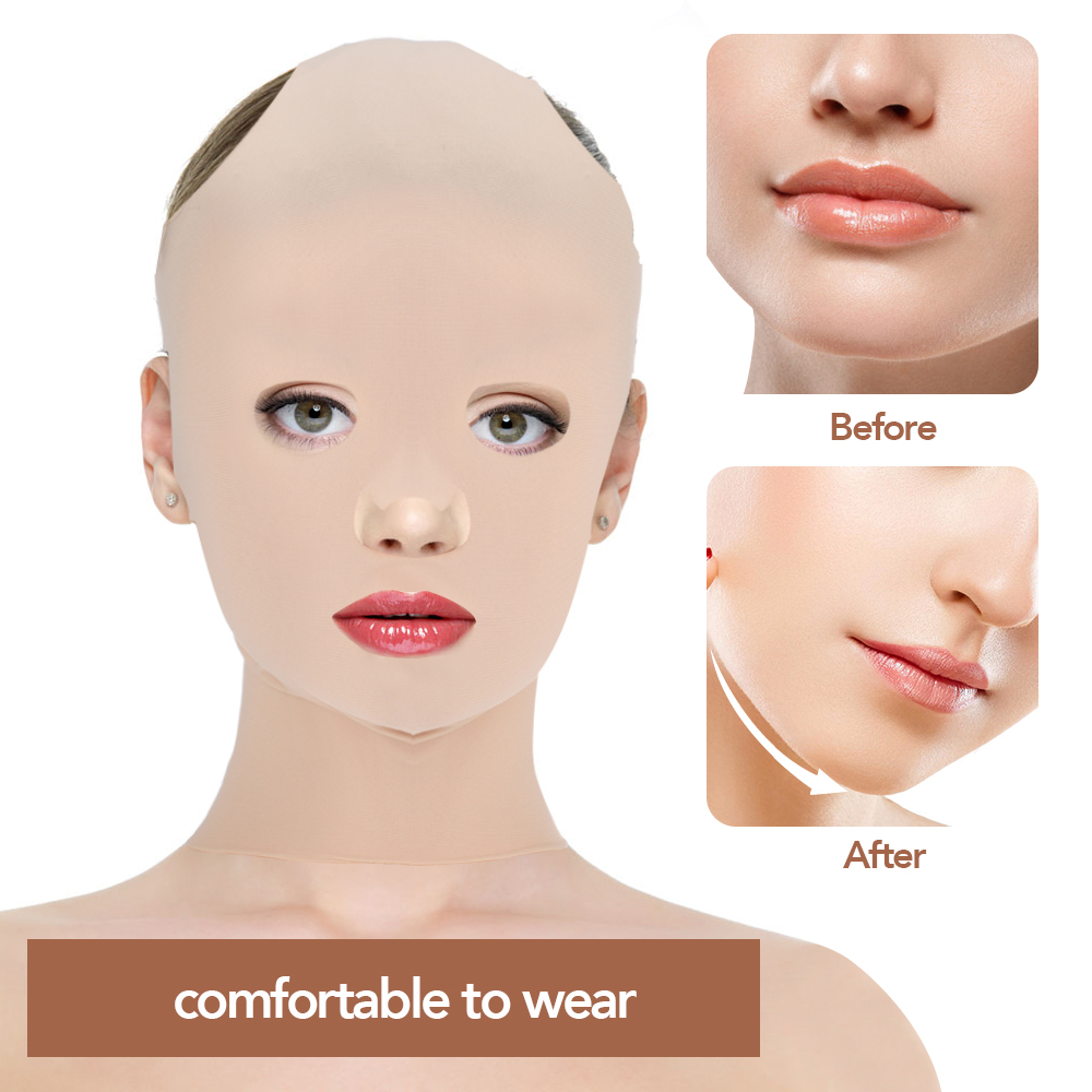 Reusable 3D Face Lift Sleeping - 3D Printing Mask recension och pris