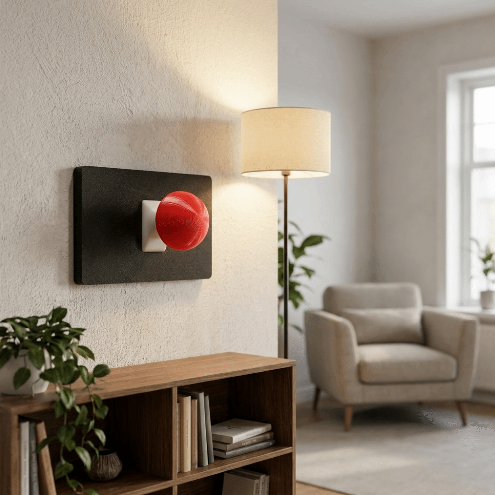 Creative 3D Printed Wall Switc - 3D Printing With Pp recension och pris