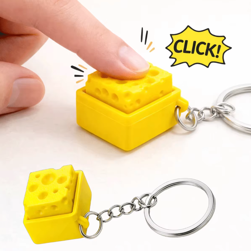 3D Printed Mini Cheese Keyboar - 3D Printing Game recension och pris