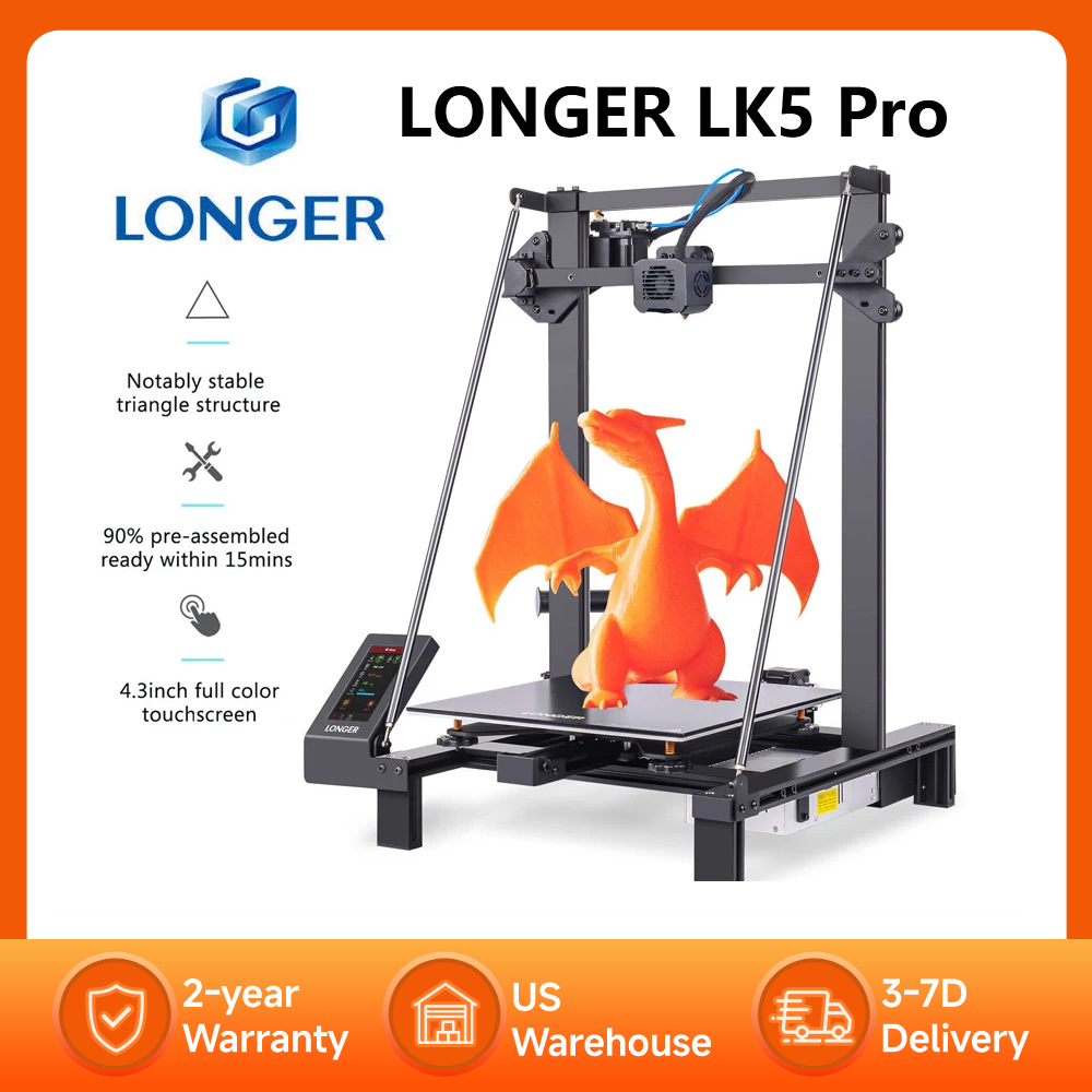 LONGER LK5 Pro 3D Printer 90%  - 3D Printing Design Software recension och pris