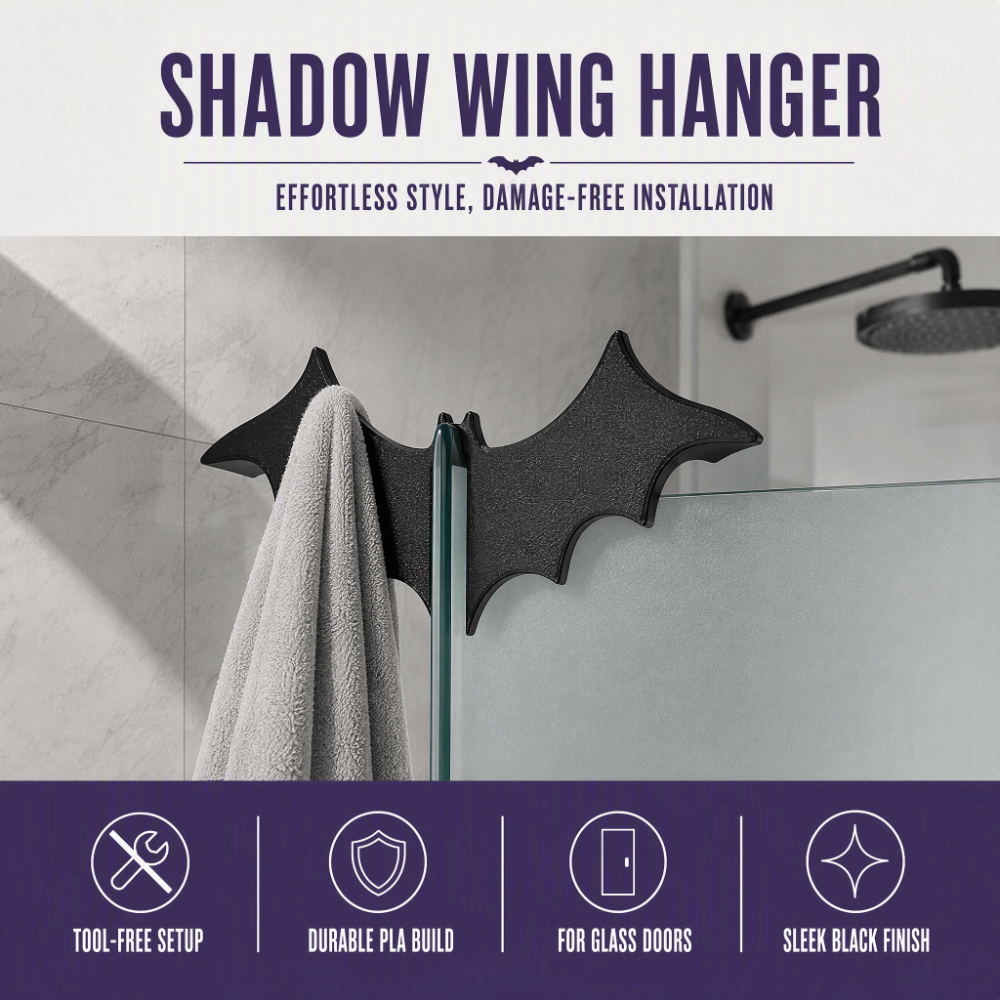 3D Print Halloween Bat Bathroo - 3D Printing Glass recension och pris