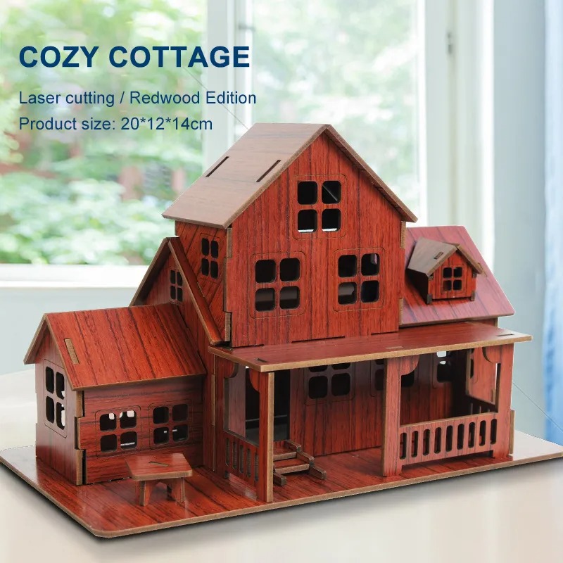 3D Wooden Puzzle Model GamesCo - 3D Printing House recension och pris