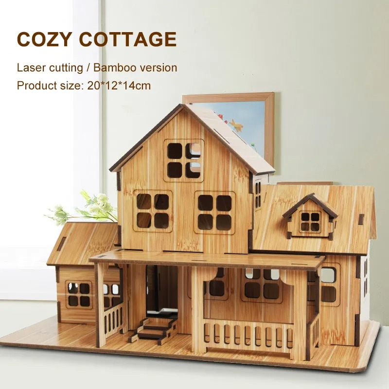 3D Wooden Puzzle Model GamesCo - 3D Printing House recension och pris