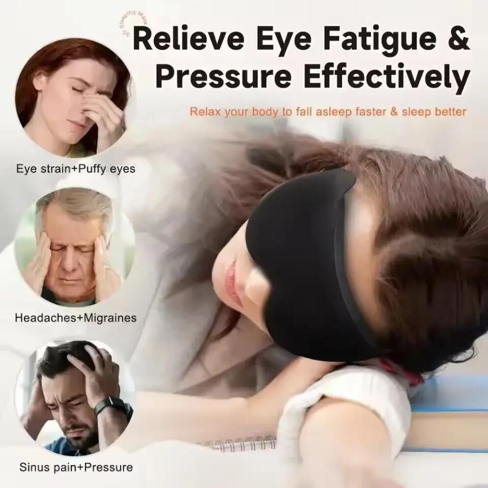 New 3D Sleep Eye Mask Stereosc - 3D Printing Mask recension och pris