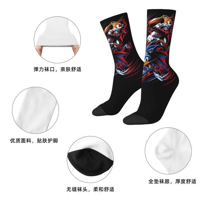 Custom Fashion Soniced Socks W - 3D Printing Games Free recension och pris