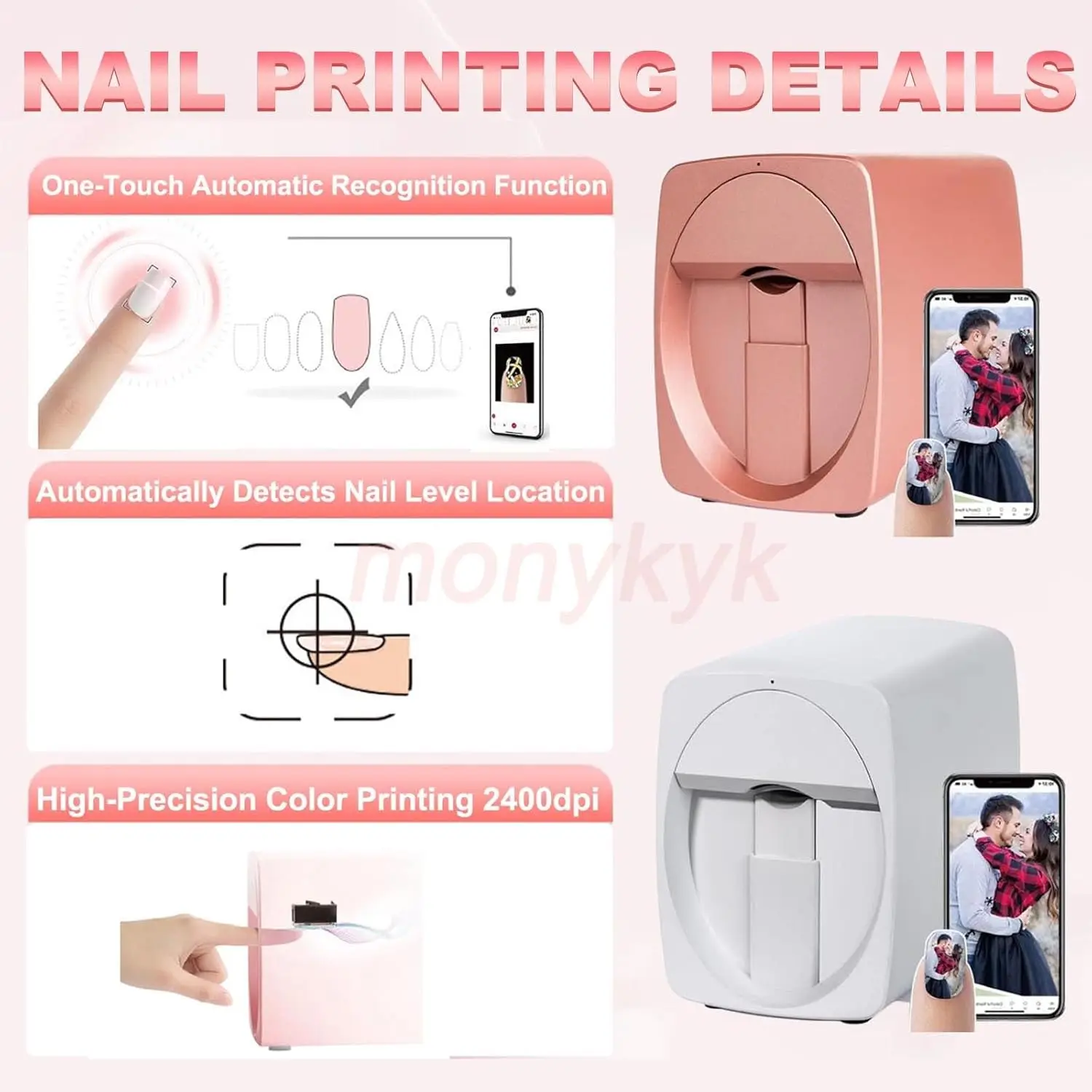 O2nails Nail Printer Machine K - 3D Printing Design Software recension och pris