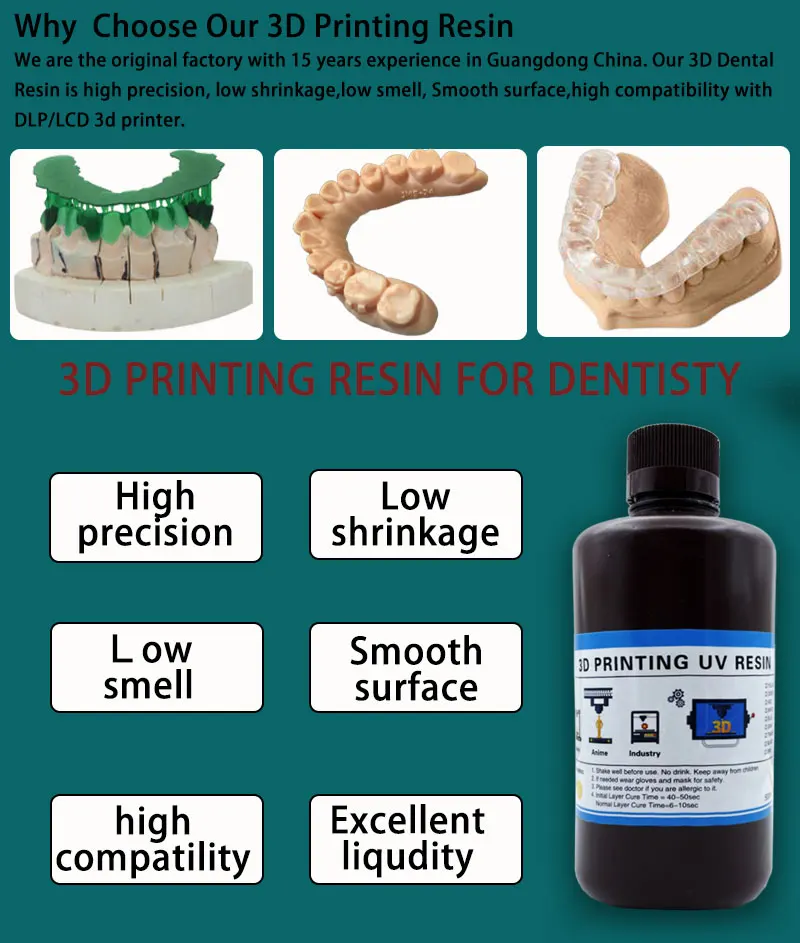 500g/1000g Lab 3D Resins Lab 4 - 3D Printing Uv Resin recension och pris