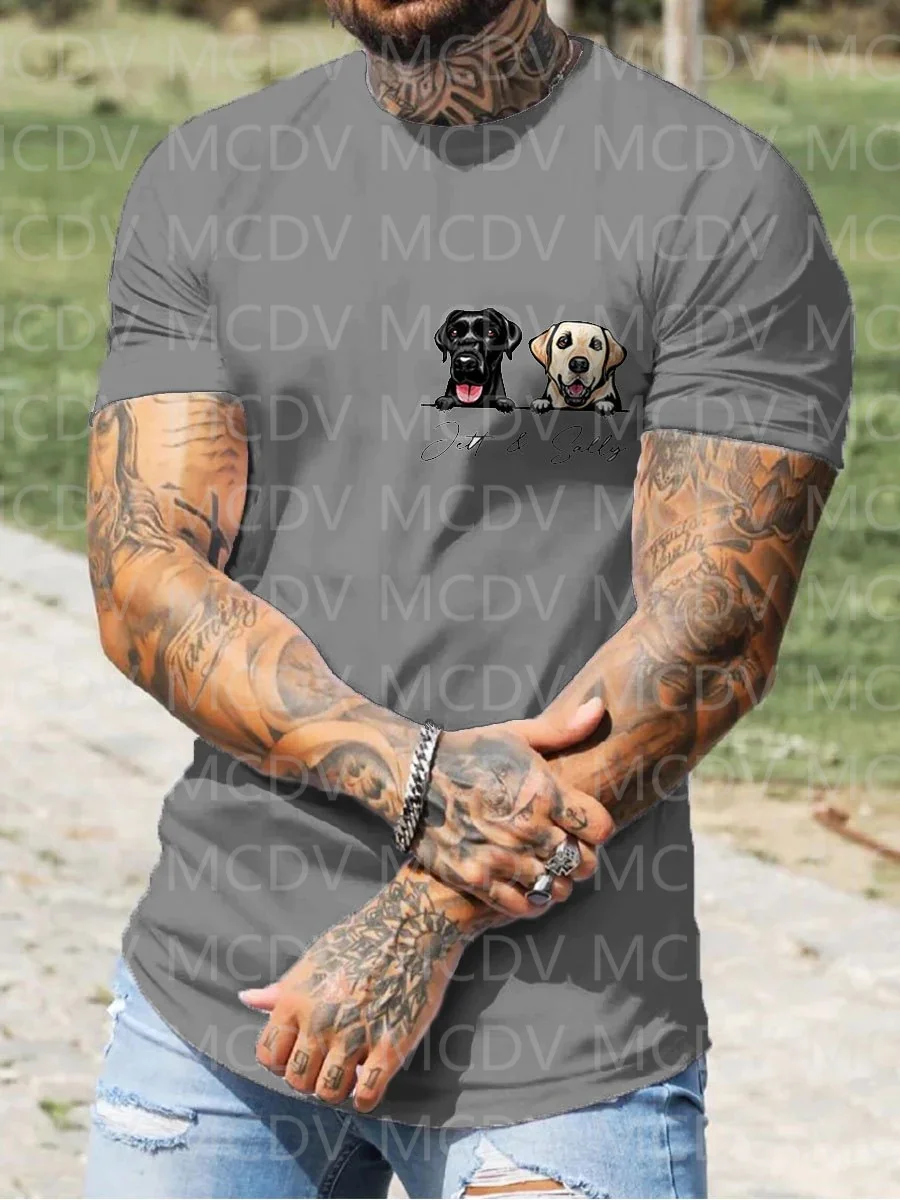 Summer Men's Love Dog Make Me  - 3D Printing Maket recension och pris