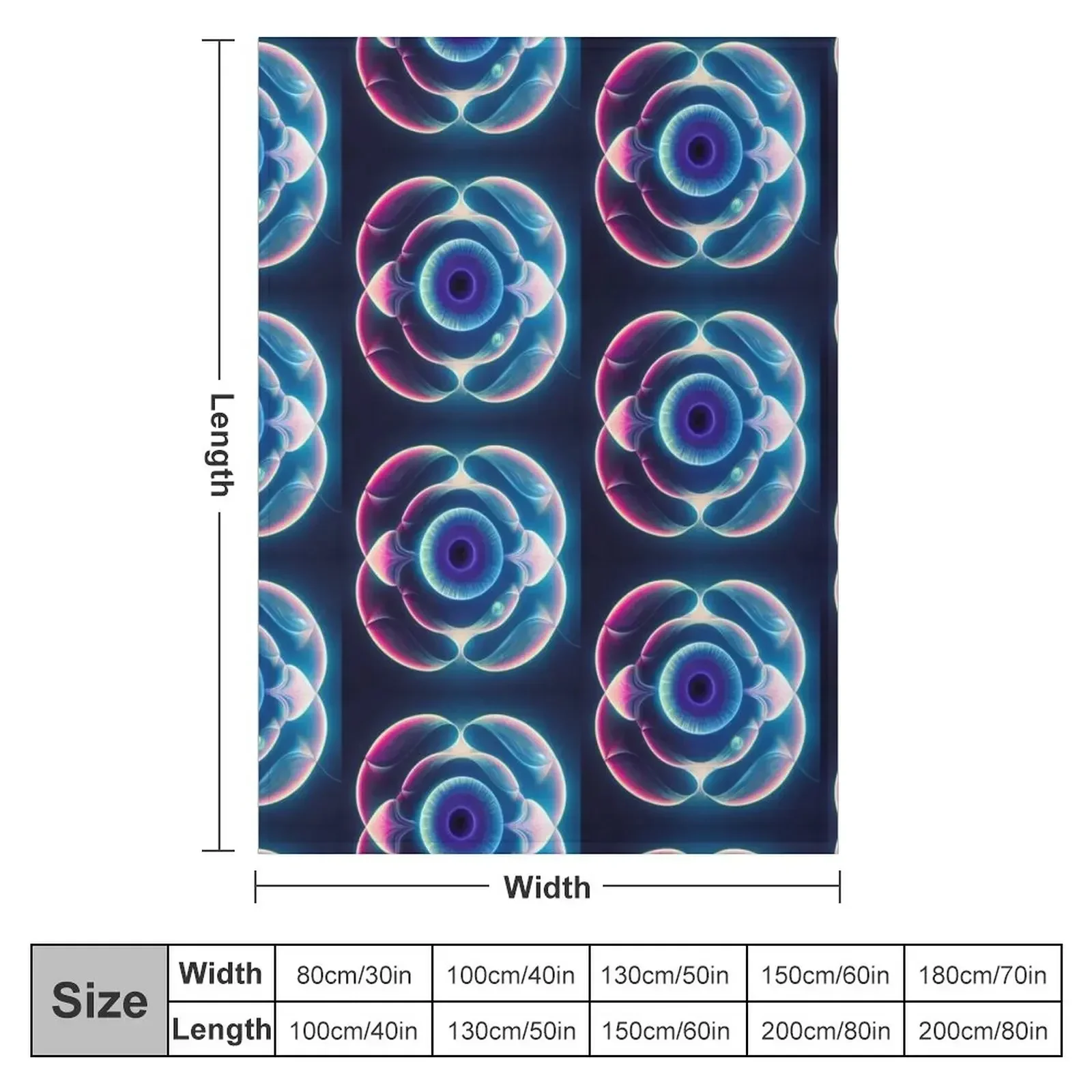 Sacred Geometry Hologram Throw - 3D Printing Hologram recension och pris