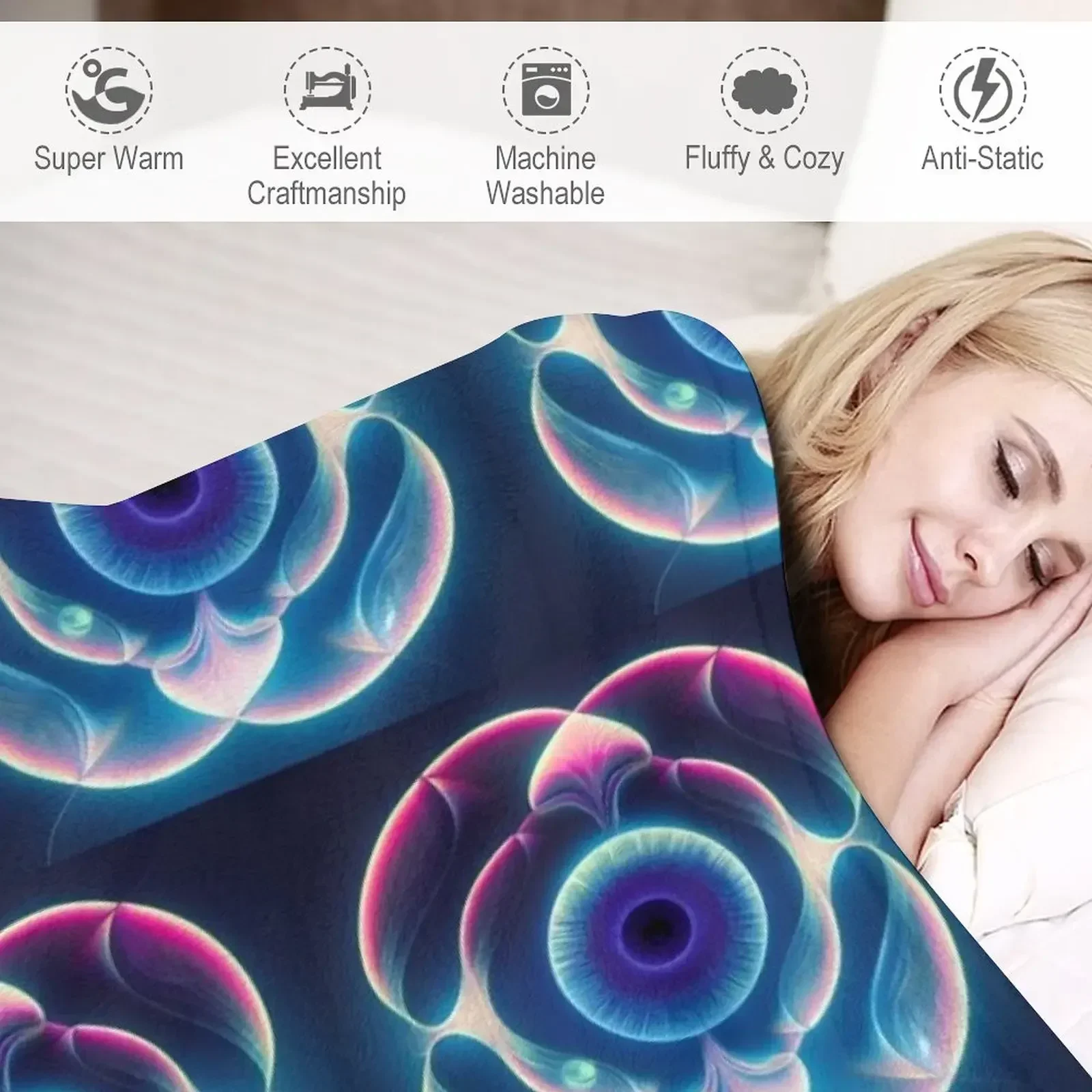 Sacred Geometry Hologram Throw - 3D Printing Hologram recension och pris