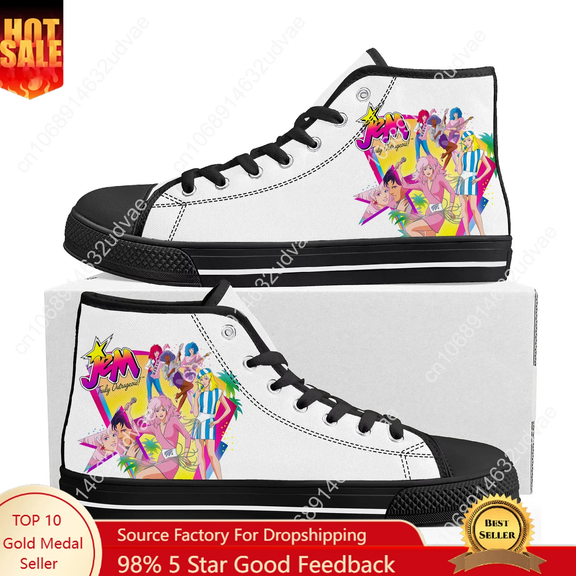 Jem and The Holograms High Top - 3D Printing Hologram recension och pris