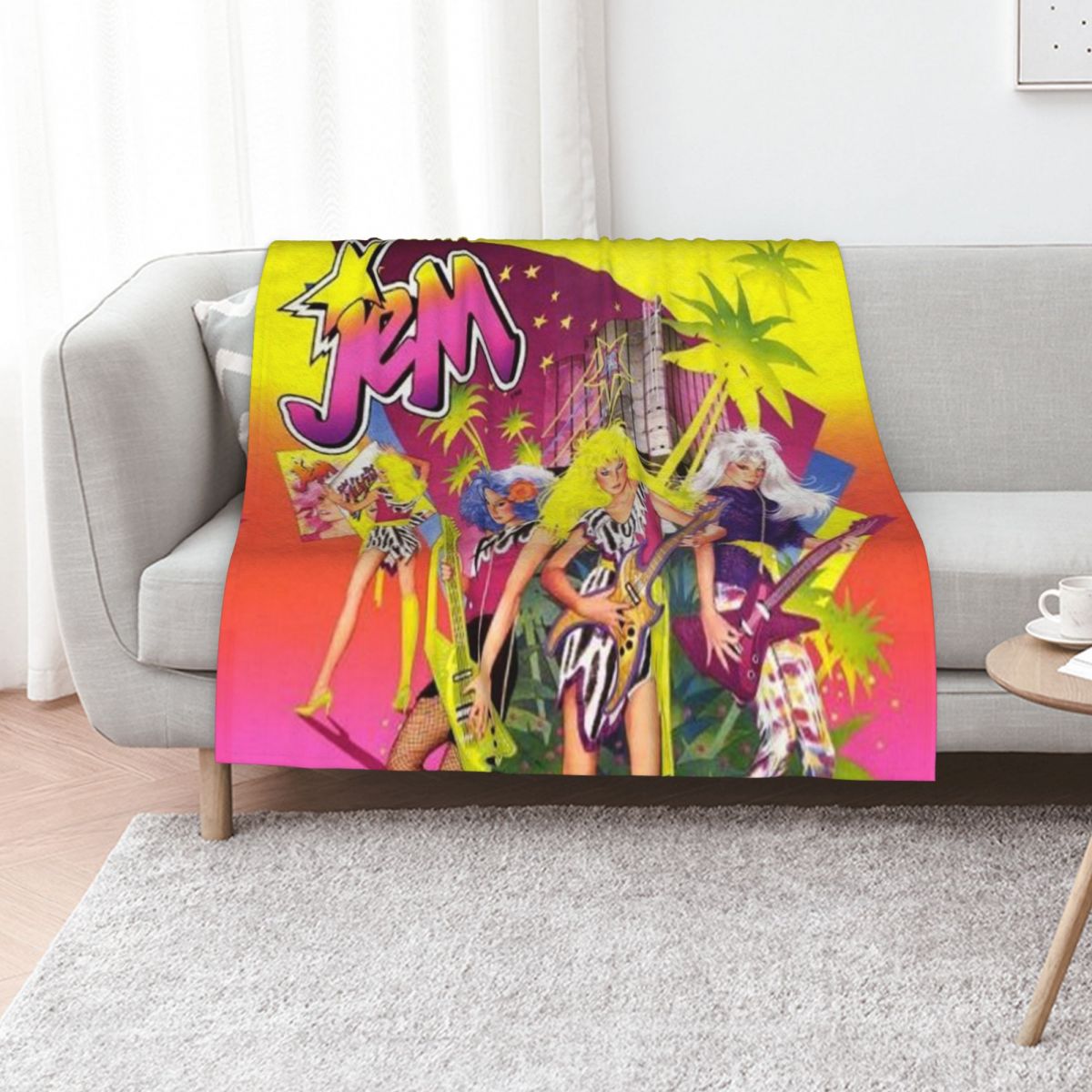 Jem and the holograms Throw Bl - 3D Printing Hologram recension och pris