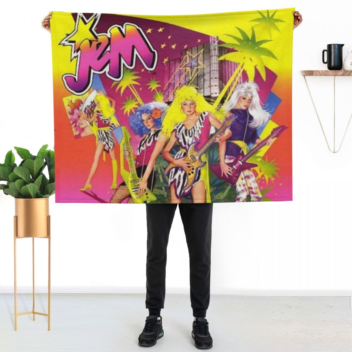 Jem and the holograms Throw Bl - 3D Printing Hologram recension och pris