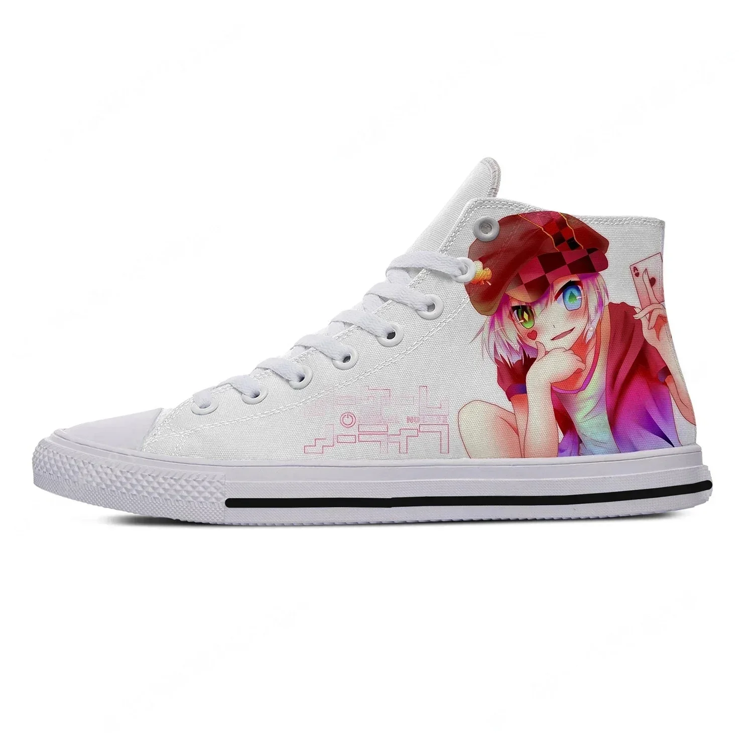 Anime NO GAME NO LIFE High Top - 3D Printing Games Free recension och pris