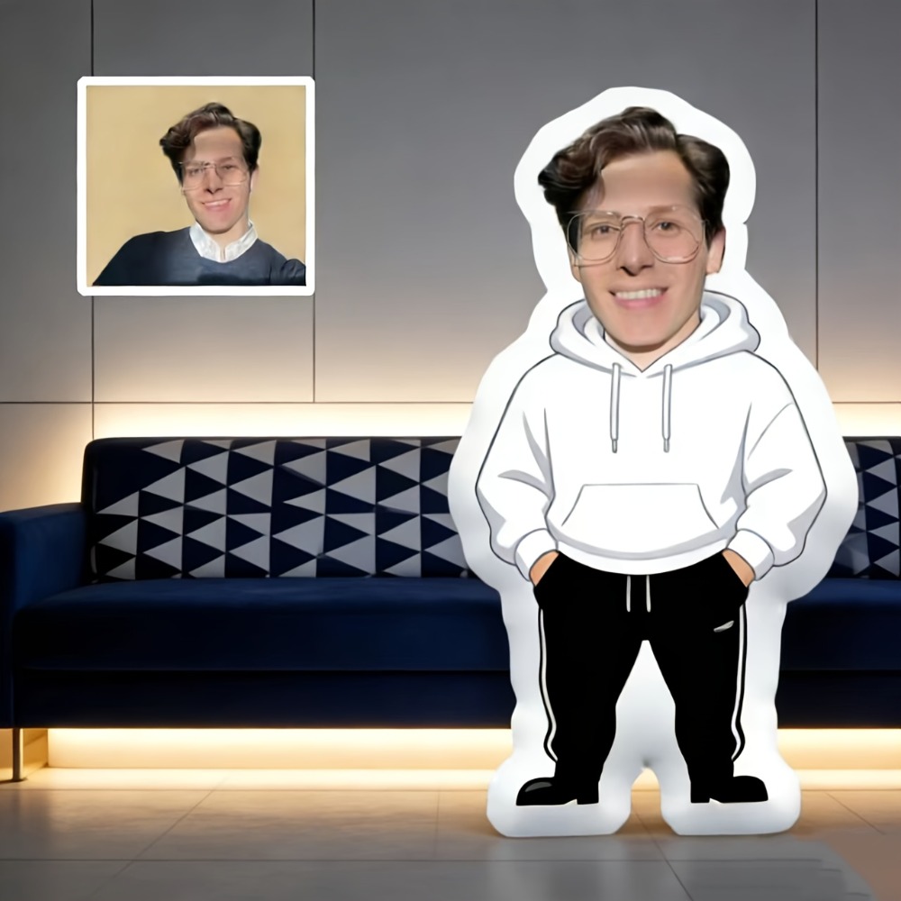 Custom Hoodie Pillow, Personal - 3D Printing With Pp recension och pris
