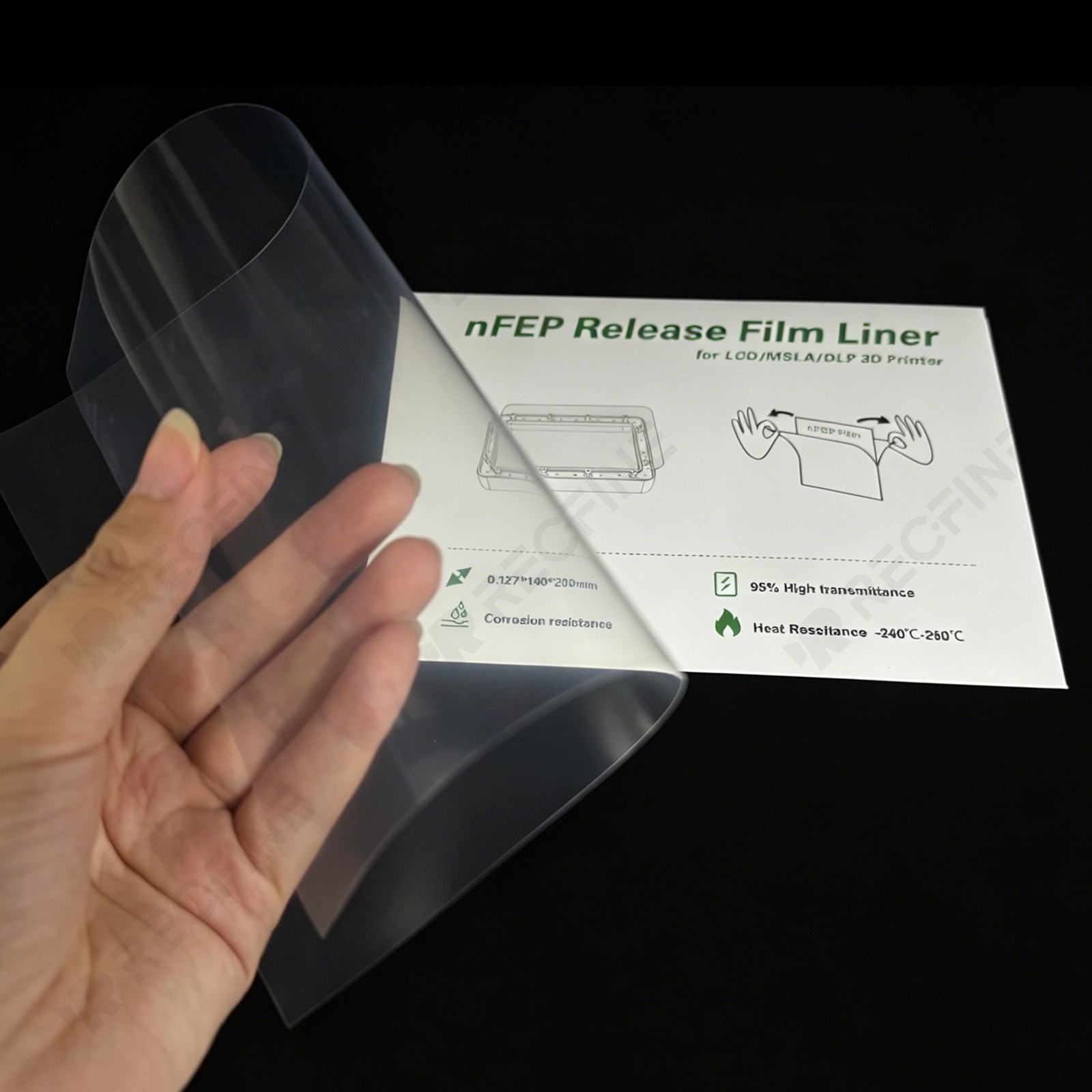 2 5PCS FEP NFEP PFA Release Fi - Resin Vat Film Replacement recension och pris