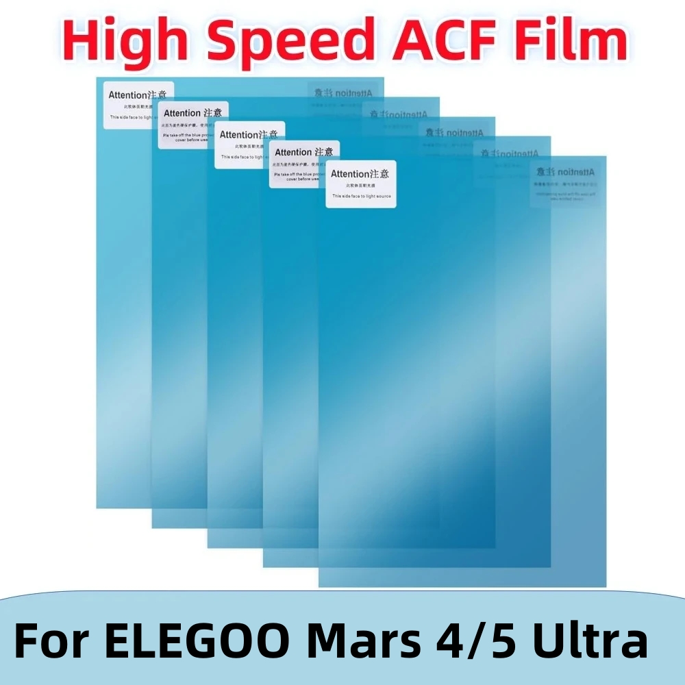 5Pcs 7 Inch ACF Film 235x160mm - 3D Printing Uv Resin recension och pris