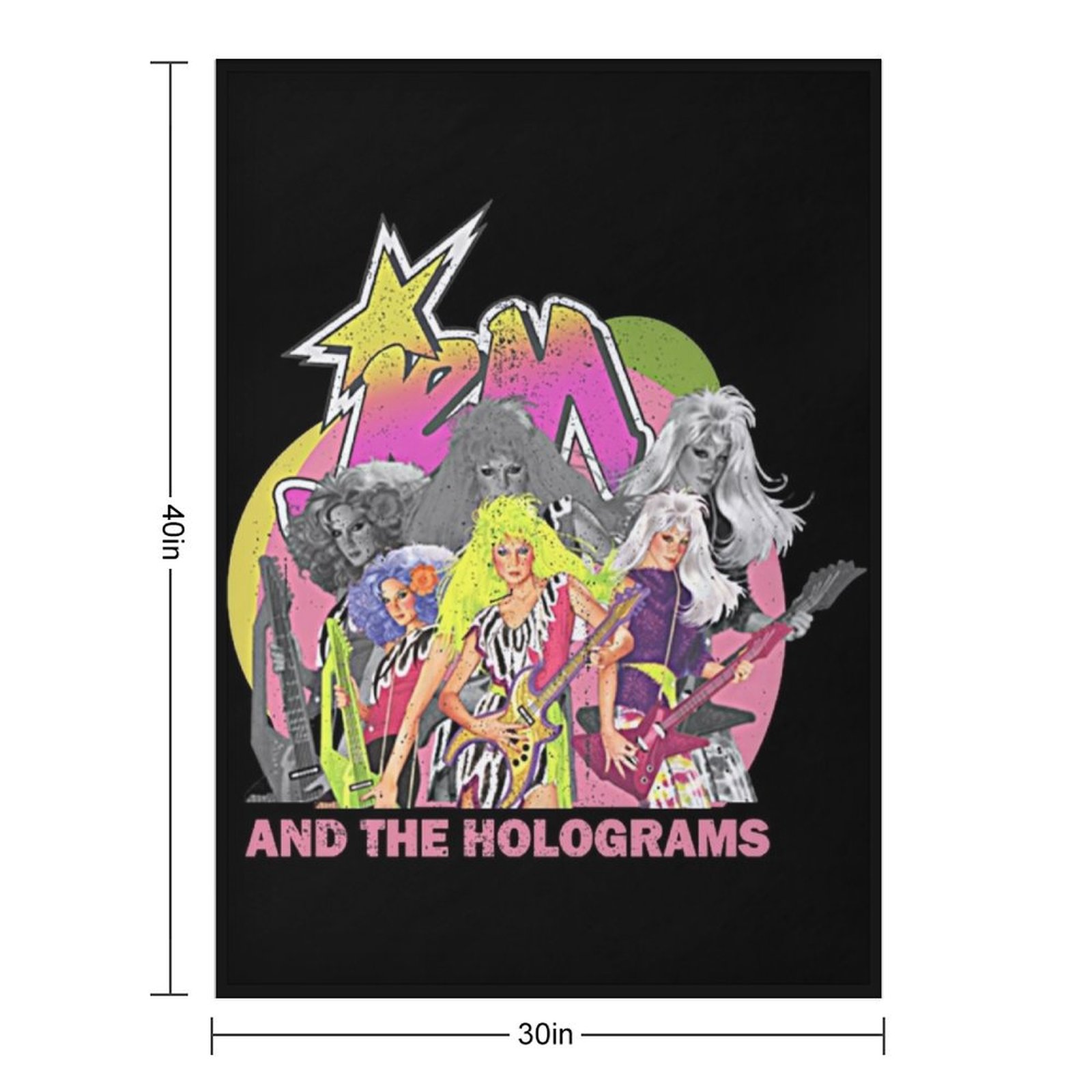 Jem Retro and the holograms Th - 3D Printing Hologram recension och pris