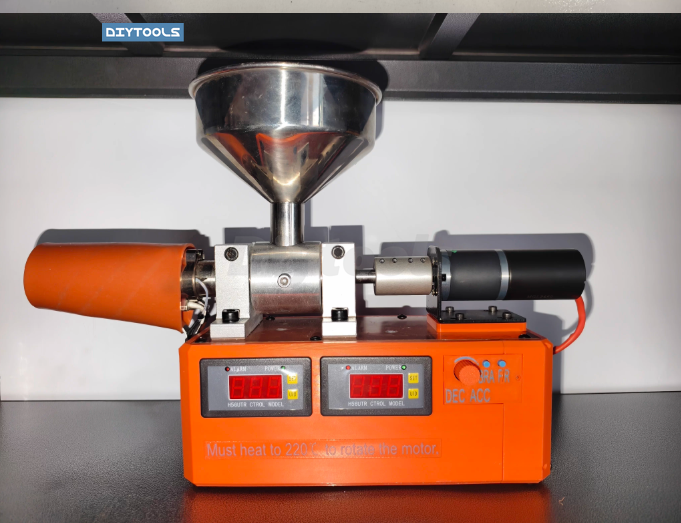 Mini Single Screw Waste Plasti - 3D Printing Waste recension och pris