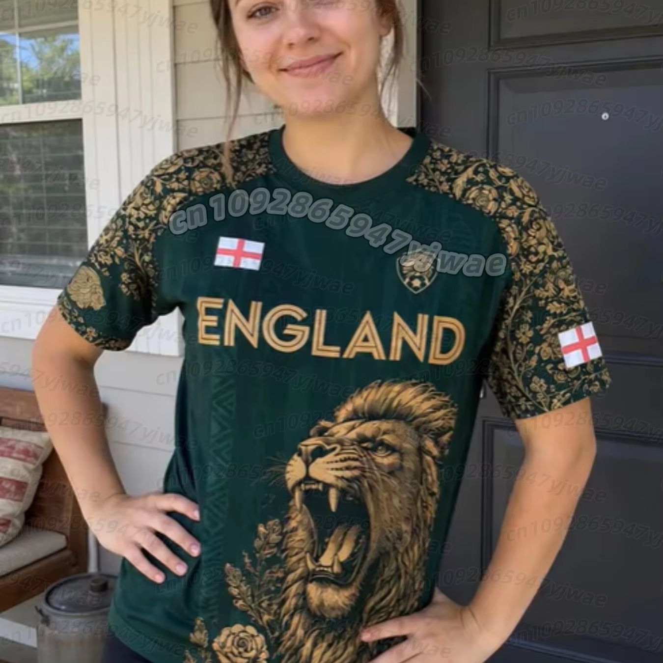 ENGLAND National Flag Print TS - 3D Printing Eagle recension och pris