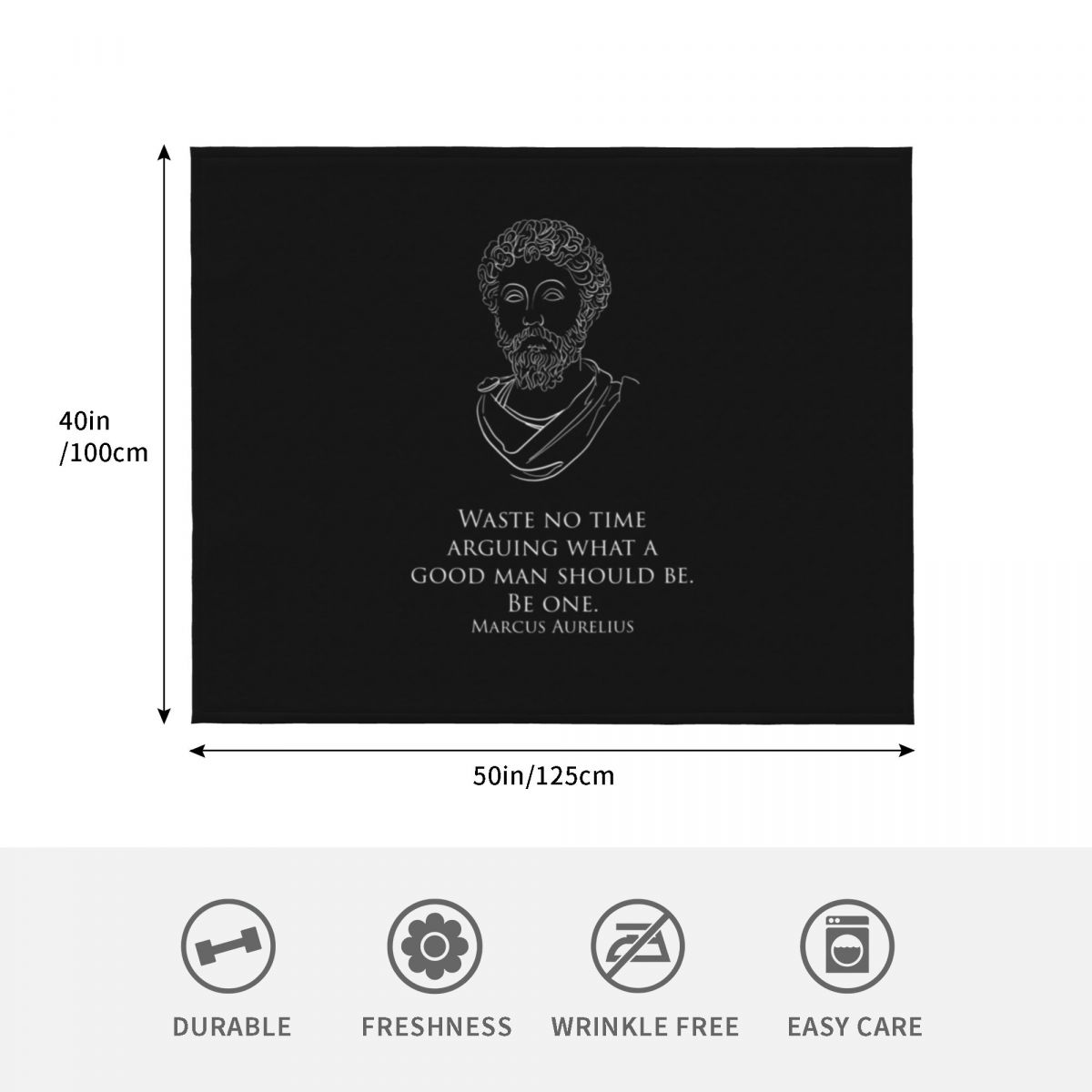 Marcus Aurelius - Waste no tim - 3D Printing Waste recension och pris