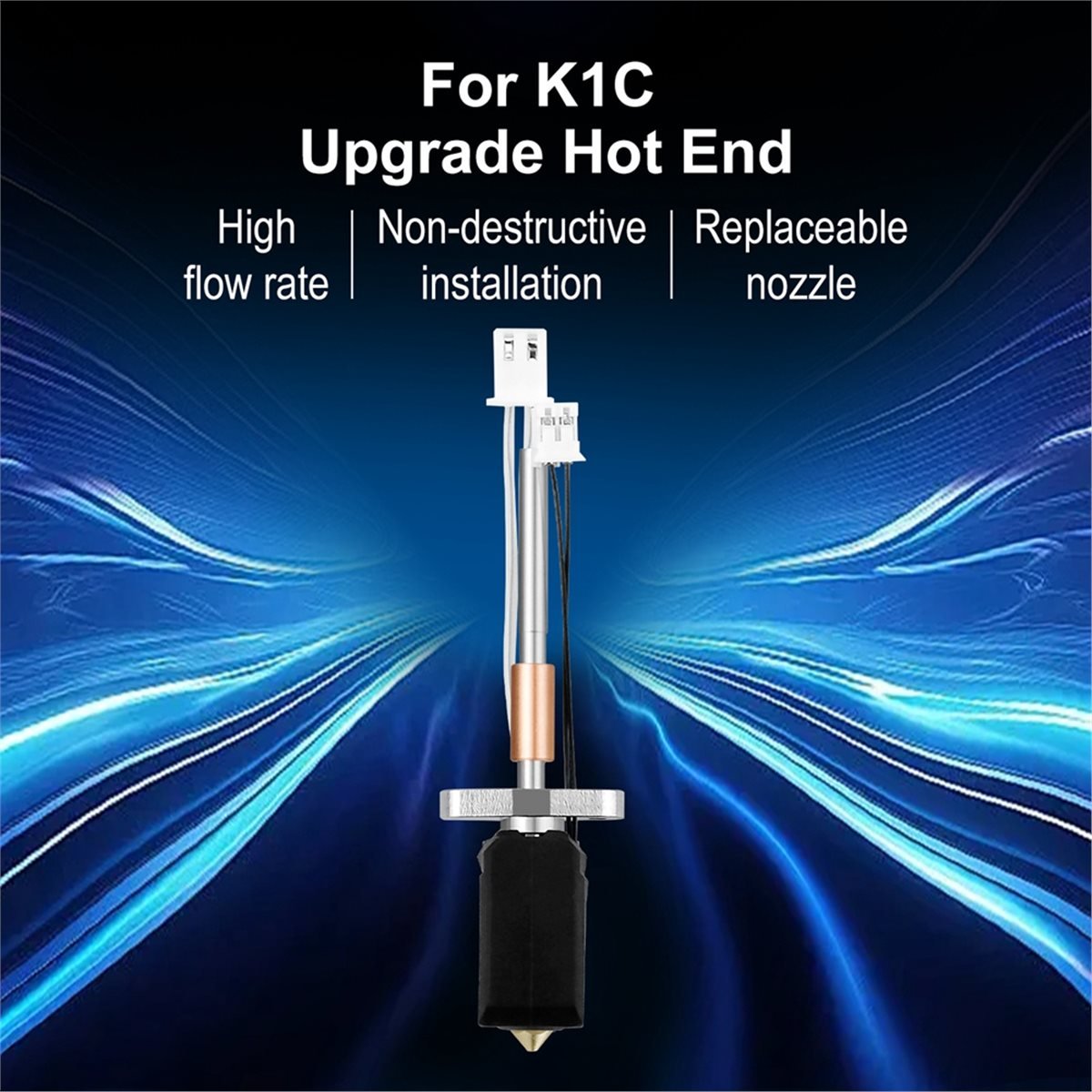 Upgrade Hotend Kit for K1C Hot - 3D Printing Use recension och pris