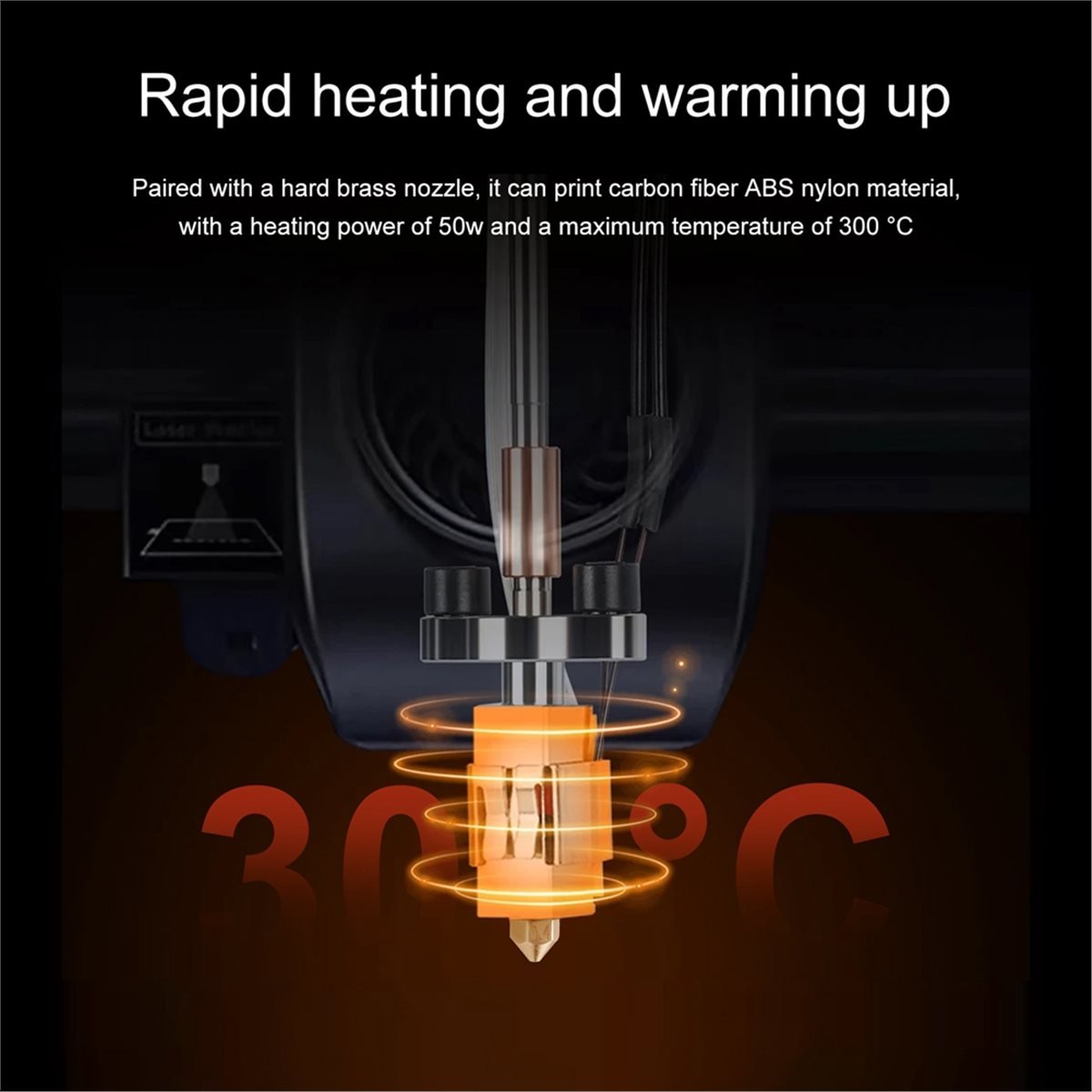 Upgrade Hotend Kit for K1C Hot - 3D Printing Use recension och pris